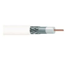 COMMSCOPE ENTERPRISE SOLUTIONS 4101303/10 2293V WHRL RG11 95 1000       RG-11 Type 95% Braid Plenum Video Coaxial Cable, white jacket, 1000 ft 305 m reel