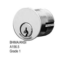 KABA ILCO CORP  7185CE2-26D-KA2               Mortise Cylinder Lock, 5-Pin, Corbin/Russwin Keyway, 2 Keyed Alike, Adams Rite Cam, 1.36