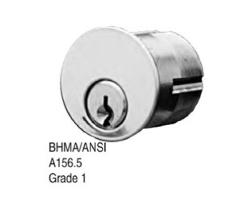 KABA ILCO CORP  7185CE2-26D-KA2               Mortise Cylinder Lock, 5-Pin, Corbin/Russwin Keyway, 2 Keyed Alike, Adams Rite Cam, 1.36
