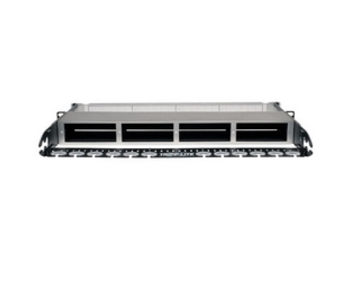 TRIPP LITE  N484-01U               High Density Copper / Fiber Enclosure Panel, 1U, 4-Cassette Capacity