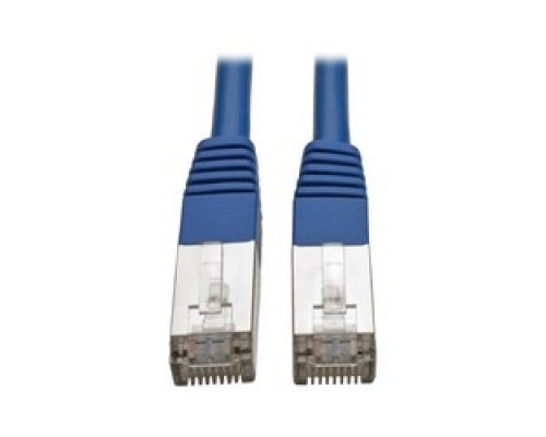TRIPP LITE N105-015-BL        Cat5e 350 MHz Molded Shielded STP Patch Cable RJ45 M/M , Blue, 15 ft.