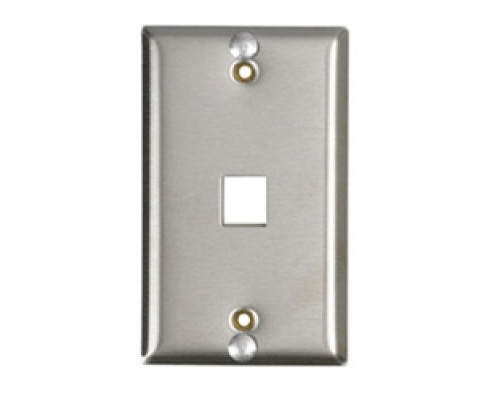 BELDEN  AX102005               Stainless Steel Wall Mount Phone Plates 1-Port