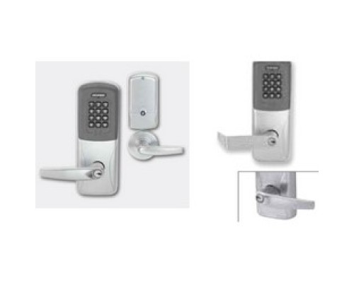 SCHLAGE ALLEGION BRAND  CO200-MS70PRK-ATH-626-J-RH 4B 09663 10072 134        Electronic Door Lock, Mortise Chassis, Proximity, Keypad, Right Hand, Athens Lever, 4AA Battery, Satin Chrome, Without 6-Pin FSIC Cylinder, For Class/Stor