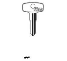 KABA ILCO CORP  YH28 NP A12  X67              Vehicle Key Blank, Brass, Nickel Plated, 12 Price Group, For Yamaha