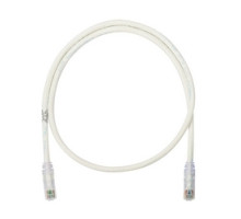 PANDUIT  NK6PC6Y               NetKey Copper Patch Cord, Category 6, Off White UTP Cable, 6 Feet