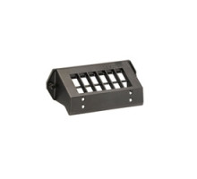 LEVITON  47600-QPB               12-Port, QuickPort Mounting Brack, Accepts QuickPort 12 Connectors, Black