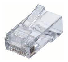 IDEAL INDUSTRIES  85-367               CAT6 Single Piece RJ-45 Modular Plugs - 25/Pack