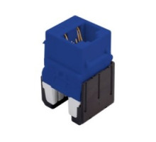 ON-Q/LEGRAND  WP346ABE  WP346A-BE              Keystone Insert, Quick-Connect, Cat 6A, RJ45, 8P8C, 24 to 22 AWG Wire, 0.665