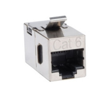 TRIPP LITE N235-001-SH        Cat6 Straight Through Modular Shielded In-line Snap-in Coupler RJ45 F/F , TAA