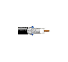 BELDEN BAV  7915A 010U1000               Coax - Series 6 18 AWG GIFHDLDPE SH FS PVC Black