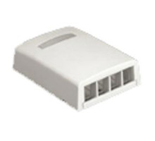 PANDUIT  NK4BXWH-AY               NK 4pt SurfaceMountBox WH EA