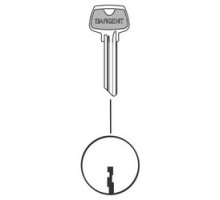 SARGENT  6275LB               Cylinder Lock Key Blank, 6-Pin, LB Keyway