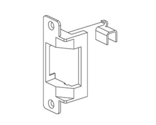 VON DUPRIN  6211ALFS US32D 12VDC               Door Exit Device Electric Strike, Fail Safe, Aluminum, Satin Stainless Steel, 12 Volt DC, For Mortise/Cylindrical Lock
