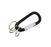 LUCKY LINE PRODUCTS INC  13301               13301             3-RING CARABINER KEYCHAIN   ASST 1/CD