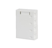 BELDEN  AX102653               KeyConnect Side Entry Box with Shutter Door 4-Port