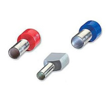 THOMAS & BETTS  F2043-KIT-10               Insulated Nylon Ferrule for Wire Size 8, Wire Size 10 mm2, Length 0.827in, Red