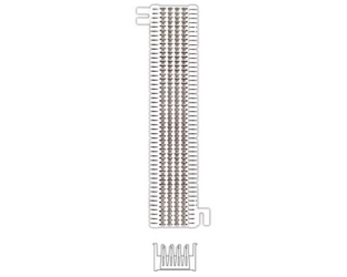 SIEMON COMPANY  M1-25               Block, S66, M Series 4x50, 25 Pair, Field Terminated, 569 Clips