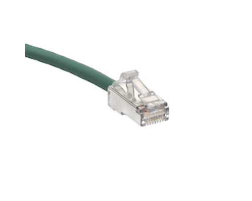LEVITON  H6A10-1G               PATCH CORD MOD 28-4PR STRD FTPCAT6A T568A/B HIGH-FLEX 1FT  GREEN
