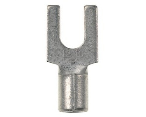 PANDUIT  P14-8F-E               Fork Terminal, non-insulated, 18- 14 AWG, #8 stud size, convenience package.