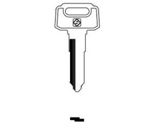 KABA ILCO CORP  YH31R NP A08  AF00007062              Vehicle Key Blank, Brass, Nickel Plated, 8 Price Group, For Yamaha