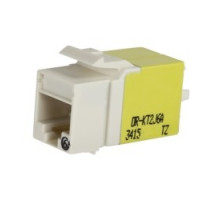 ORTRONICS  KT2J6A  OR-KT2J6A              Category 6A Keystone Jack, Lacing Cap Termination, Fog White