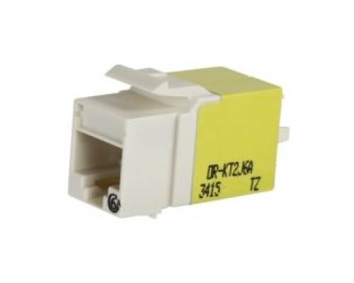ORTRONICS  KT2J6A25               Keystone Cat6A Jack Fog White, 25 Pack