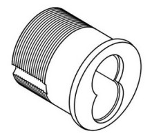 FALCON LOCK  C987 626               Door Lock Cylinder, Interchangeable Core Mortise, 7-Pin, 1-3/8