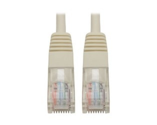 TRIPP LITE N002-015-WH        Cat5e 350 MHz Molded UTP Patch Cable RJ45 M/M , White, 15 ft.
