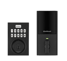 KWIKSET  98930-007  HC620 CNT ZW700 514 SMT RCALFD RCS BP              Home Connect 62 Keypad Connected Smart Lock with Z-Wave Technology Featuring SmartKey Security in Matte Black