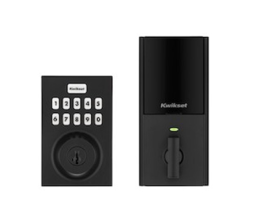 KWIKSET  98930-007  HC620 CNT ZW700 514 SMT RCALFD RCS BP              Home Connect 62 Keypad Connected Smart Lock with Z-Wave Technology Featuring SmartKey Security in Matte Black