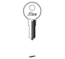 KABA ILCO CORP  1676 NP A04  IAL00000912              Key Blank, Double-Sided, Brass, Nickel Plated, 4 Price Group, For Bauer