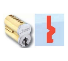 ARROW LOCK  100CRP-UCX-CB 26D               Pointe SFIC Key Cylinder, 6-Pin Uncombinated, CB Keyway, Satin Chromium Plated, Without Logo