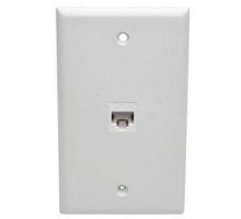 TRIPP LITE N235-001-WH        Cat6 Straight-Through Modular In-Line Snap-In Coupler RJ45 F/F , White, TAA