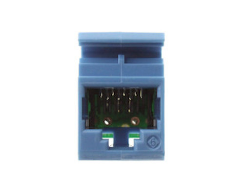 SIEMON COMPANY  MX6-F06               Copper, Outlet, MAX, UTP, Category 6, RJ45, Flat, Blue, Punch down, T568A/B