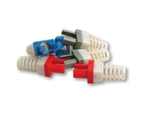 PLATINUM TOOLS INC  100030Y-C               Connector Strain Relief, Yellow, For EZ-RJ45/Cat 6 Cable Connector, 50 each per Clamshell