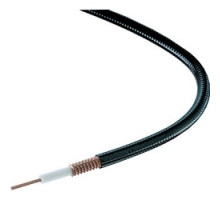 ANDREW  FSJ2RK-50               FSJ2-50, HELIAX Superflexible Foam Coaxial Cable, Corrugated Copper, 3/8 In, Black Non-halogenated, Fire Retardant Polyolefin Jacket