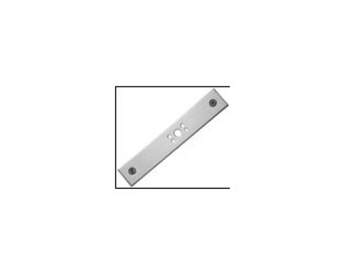 SECURITRON MAGNALOCK CORP  TCP-BK               Touch Bar Cover Plate, Anodized Black, With 2 Plate, For EMB Series Electromechanical Bar