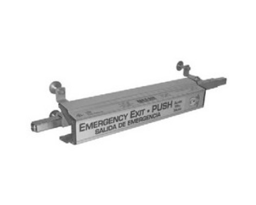 BEST ACCESS SOLUTIONS 7R0A101F02628 A101-F02       Door Exit Device, Arm-A-Dor, Automatic, Relock, Fire Rated, With Alarm, 2 9 Volt Battery, For 3 to 4’ Door