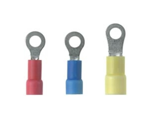 PANDUIT  PV14-6RX-M               RingTerm Vyl 16 14AWG #6Stud PK1000