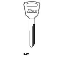 KABA ILCO CORP  TA6 NP A13               Vehicle Key Blank, Brass, Nickel Plated, 13 Price Group, For Toyota