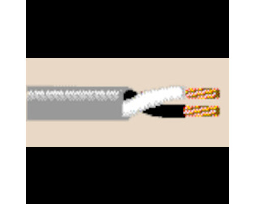 BELDEN BAV  5T00UP 0101000               Multi-Conductor Cable, 10-2C STR BC PVC, PVC JKT BLK HI STRD AUDIO CBL, 75C 300V