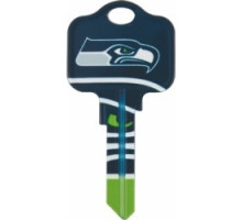 KABA ILCO CORP  SC1-NFL-SEAHAWKS A46               Decorative Key Blank, NFL Team Key, Schlage, Seahawks Logo, SC1 Keyway, 46 Price Group