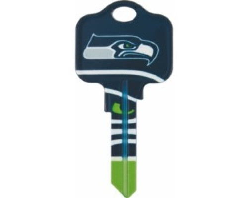 KABA ILCO CORP  SC1-NFL-SEAHAWKS A46               Decorative Key Blank, NFL Team Key, Schlage, Seahawks Logo, SC1 Keyway, 46 Price Group