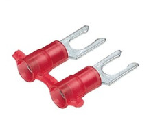 PANDUIT  PN18-6LF-3K               Fork Locking Nylon 22-18AWG #6 REEL3000