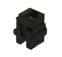 ON-Q/LEGRAND  WP3458BK               Keystone Insert, Cat 5E, Keyed RJ45, 4-Pair, 8P8C, T568A/B Wiring, 1.5 Ampere, 0.638