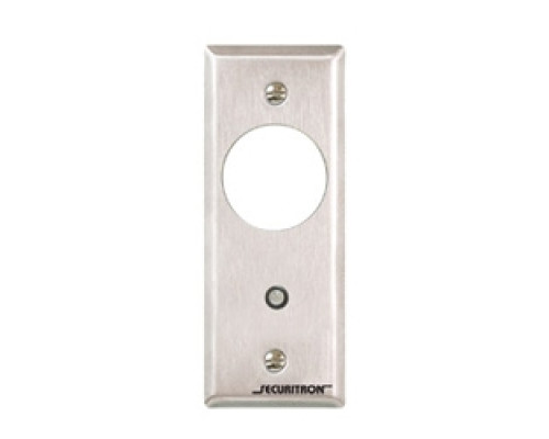 SECURITRON MAGNALOCK CORP  MKAN               Mortise Keyswitch, Alternate, Narrow Stile, SPDT, 12/24 Volt DC, With Anti-Tamper Screw