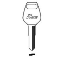 KABA ILCO CORP  HO44 NP A05  X44              Vehicle Key Blank, Brass, Nickel Plated, 5 Price Group, For Honda Automobile, Honda Motorcycle