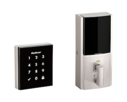 KWIKSET  99540-001  954 OBN ZW500 15 RCALFD              954 Obsidian Keyless Electronic Touchscreen Deadbolt featuring Z-Wave Technology in Satin Nickel