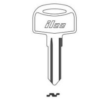 KABA ILCO CORP  1679 NP A06  AA00019742              Vehicle Key Blank, Brass, Nickel Plated, 6 Price Group, For Cole Hersee