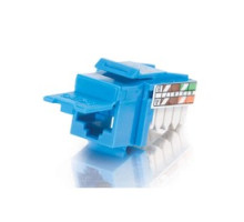 C2G  CG35206  35206              CAT5E 90 KeysTone Jack Blue